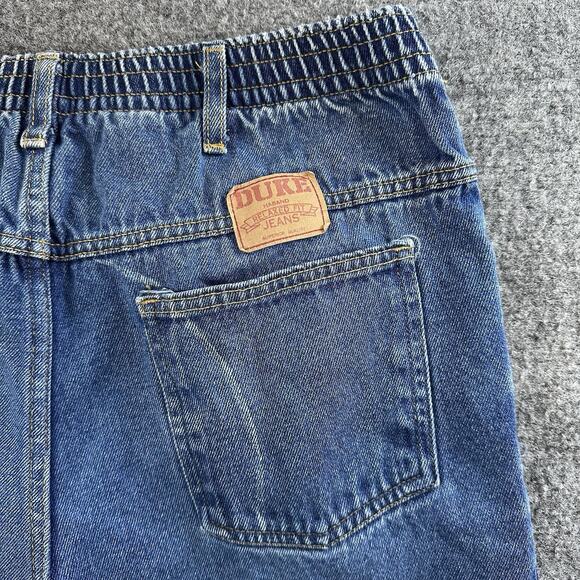 Vintage Haband The Duke Jeans Mens W34 Inseam L Blue Denim Pants 70s 80s Light - Picture 9 of 10